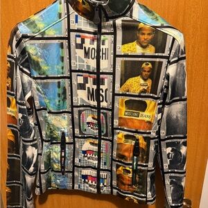 Vintage Moschino Colorful Graphic Men's Jacket
